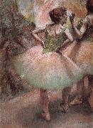 Edgar Degas Pink and green USA oil painting reproduction